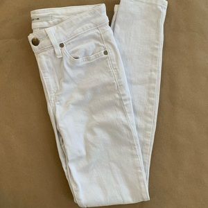 Joe's Jeans Skinny Ankle White Denim Size 26